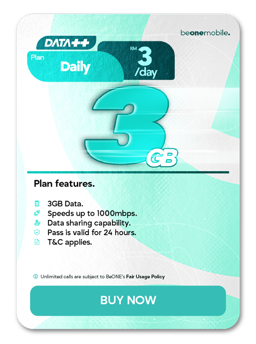 Daily Plan – 3GB RM3/day