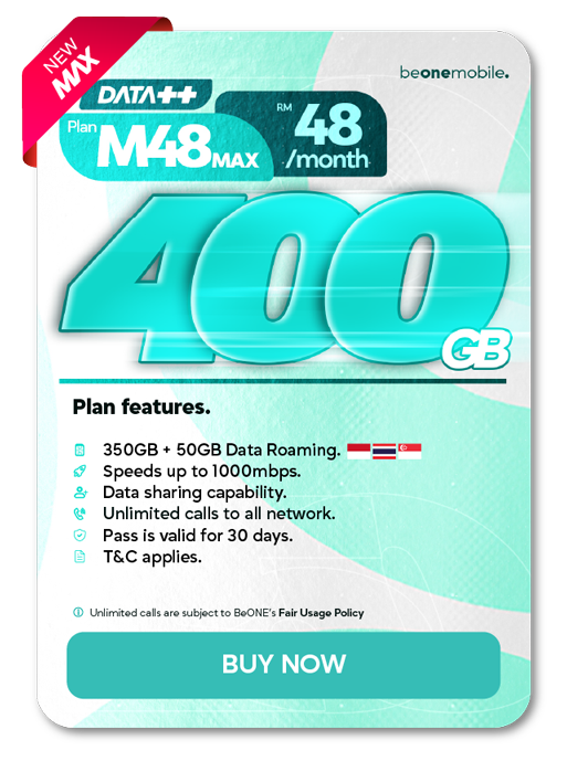 Yearly 38 Plan – 365 Days RM38/year